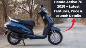 Honda Activa 7G 2025 – Latest Features, Price & Launch Details