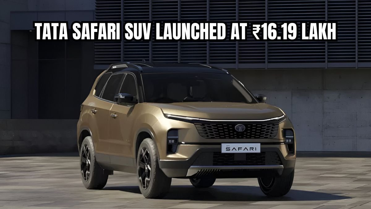 Tata Safari SUV Launched